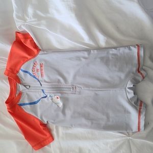 Baby Boy swimming romper.